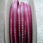 Pelle DD-Fuxia 10 mm Swarovski Strass per 20 cm