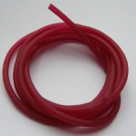 1 metro di corda cava in Pvc 5 mm Fushia scuro