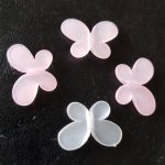 20 Farfalle di lucite piccole assortite