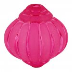 Perla Lucite a forma di lampione striata Fushia