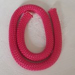 40 cm di corda da arrampicata rotonda 10 mm Fushia