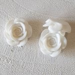 Fiore sintetico 17 mm N°04-03 Bianco