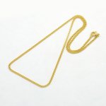 Collana N°14 in acciaio inox 50 cm Oro