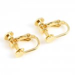 Portaorecchini Clip regolabile in oro 18k N°06 x 1 paio oro