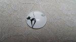 vetro cabochon rotondo 10mm cat 006 