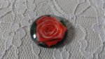 cabochon in vetro rotondo 20mm fiore 01-022 