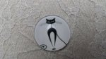 vetro cabochon rotondo 20mm cat 016 