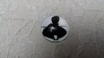 vetro cabochon rotondo 20 mm cat 009 