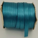 Ruban satin Bleu Turquoise double face de 10 mm x 1 mètre