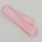 Ruban satin Rose Clair double face de 16 mm x 1 mètre