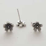 Support Boucle d'oreille Puce N°01 Argent