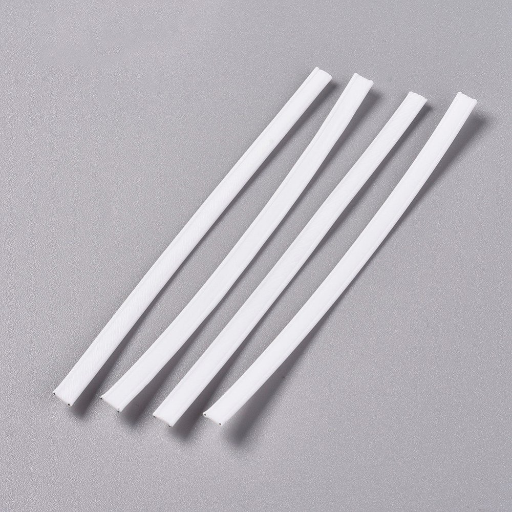 x 10 pezzi Striscia per ponte nasale 10 cm N°02-02 Barra nasale a doppio filo