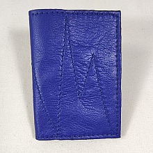 Porte cartes cuir d'agneau