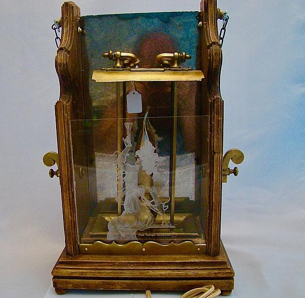 Lampada antica Grande lanterna a candela 1900