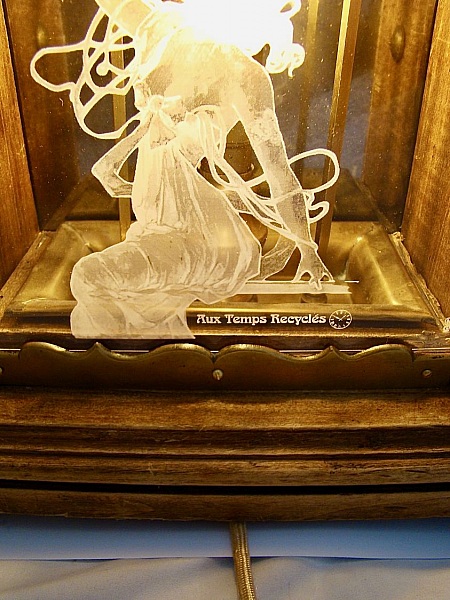 Lampada antica Grande lanterna a candela 1900