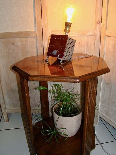 Lampada Steampunk retro future 2