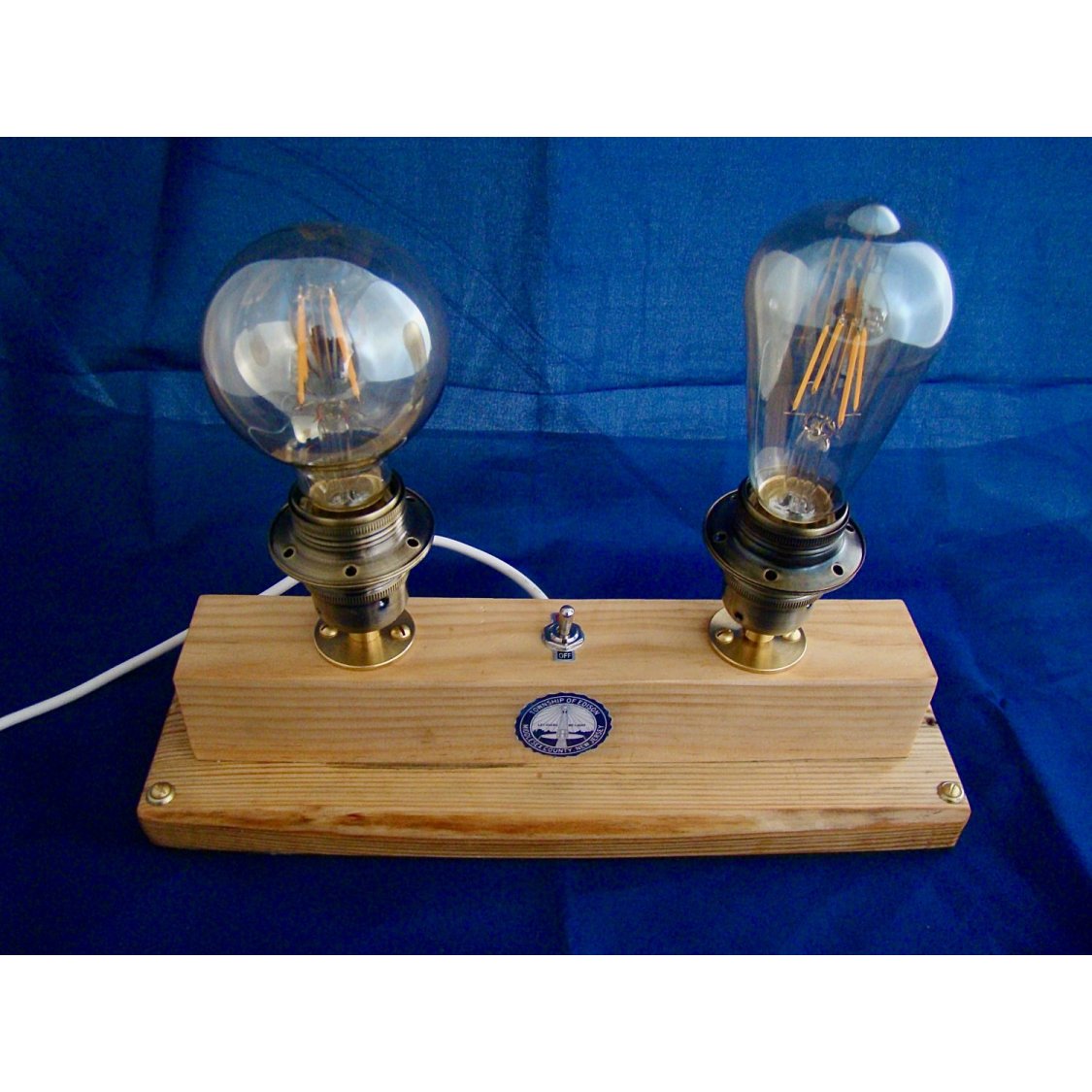 Lampada EDISON in stile steampunk 