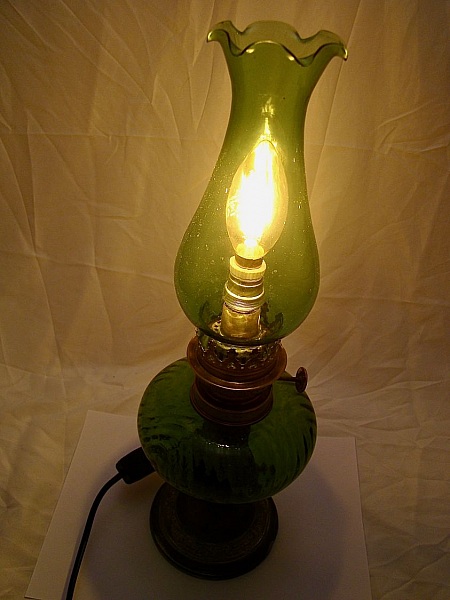 Lampada a olio LANTERNA VERDE 