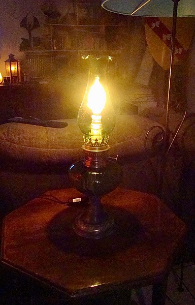 Lampada a olio LANTERNA VERDE 