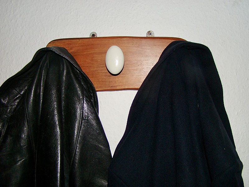 Porte-manteau 3 pat&egrave;res recycl&eacute; taille moyenne 