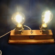 Lampada EDISON in stile steampunk 