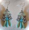 Kit boucles d'oreilles Dagos turquoise