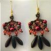 Notice boucles d'oreilles Dagos Framboise bronze