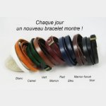 Un autre bracelet cuir pour votre montre !