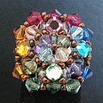 Bague Addison Célestia en kit avec strass