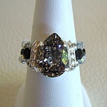 Kit bague Avalon Petite Goutte Black Patina