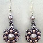 Kit boucles d'oreilles Twinétoile Violet