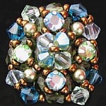 Kit di anelli Bounty Blu Verde