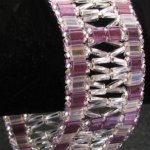 Kit bracciale a finestra Tila & Twist Viola/argento