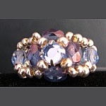 Anello in kit Lolita Strass blu