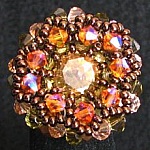 Kit bague Milos Pêche Olivine