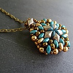 Kit pendentif Diamonduo Bleu