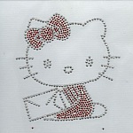 STRASS MODELLO GATTO KAWAII