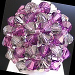 Istruzioni per l'anello di agata viola