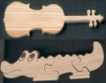 Figure musicali in legno
