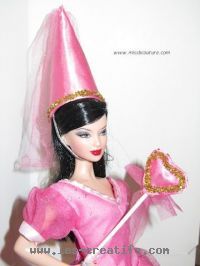 Cappello e bacchetta da fata della bambola Barbie