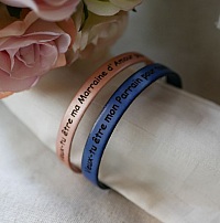 bracciale in pelle sponsor