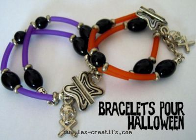 Braccialetti facili per Halloween