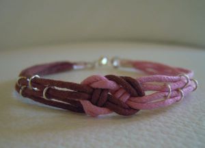 Bracciale in cotone pregiato per bambina