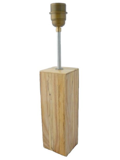 Lampada da tavolo 56 cm, Legno nobile: Frassino, Betulla marmorizzata