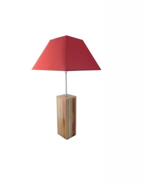 Lampada da tavolo 76 cm, Legno nobile: Prugna, Ciliegio, Sequoia, Faggio