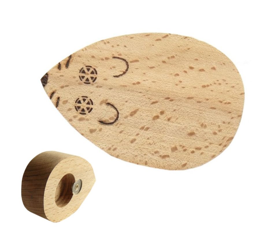 Apribottiglie / apribottiglie in legno di faggio modello : mouse