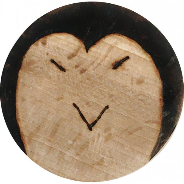 Apribottiglie / apribottiglie in legno di faggio modello : pinguino