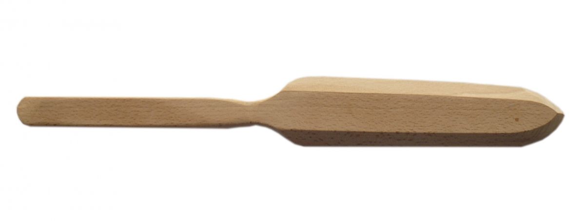 Spatola per crepe Ø 20 manico lungo in legno 39 cm