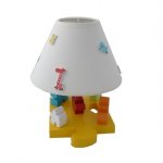 Lampada da comodino per bambini 'The Puzzle' H 30 Cm