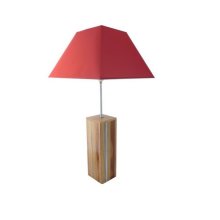 Lampada da tavolo 76 cm, Legno nobile: Prugna, Ciliegio, Sequoia, Faggio